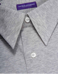 Patrick-Hellmann-Collection-Grey-Stretchy-Shirt-100-Cotton-thumbnail-3 Patrick Hellmann Collection Grey Stretchy Shirt 100% Cotton thumbnail 3
